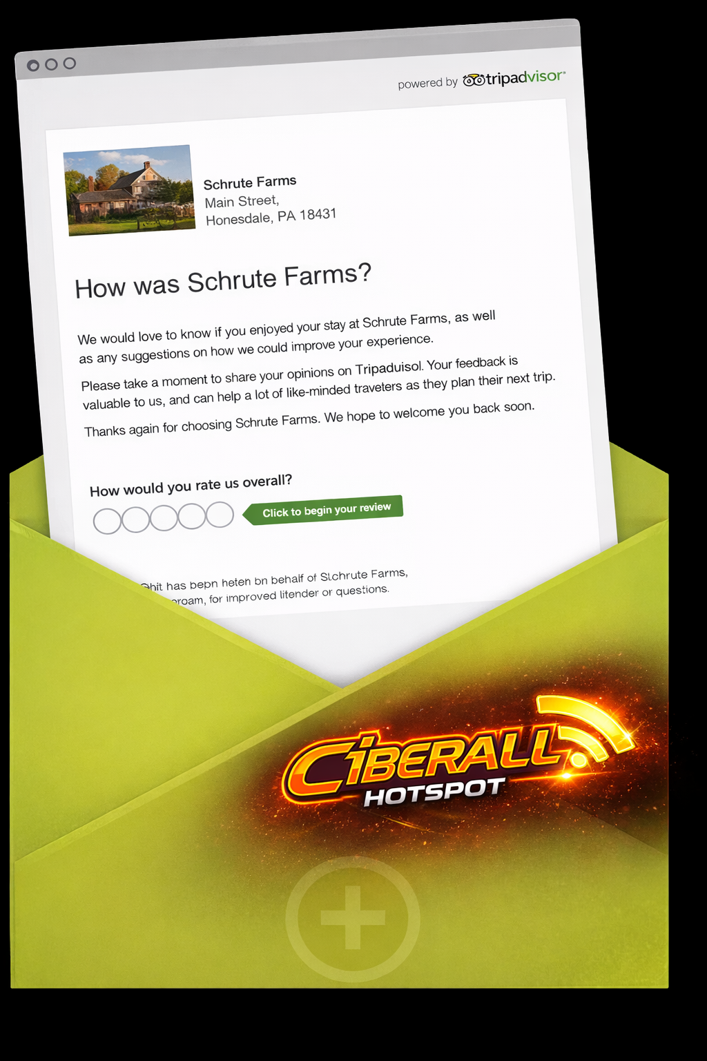 Integración Tripadvisor Review Express - CiBERALL® Social Wi-Fi